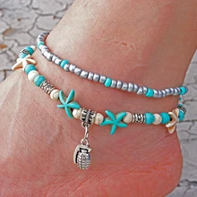 12 моделей 1 шт ножной браслет Летучая мышь-Кит олень Морская звезда кристалл Zhuhai волна богемный Новое поступление регулируемое животное Аллергия бесплатно