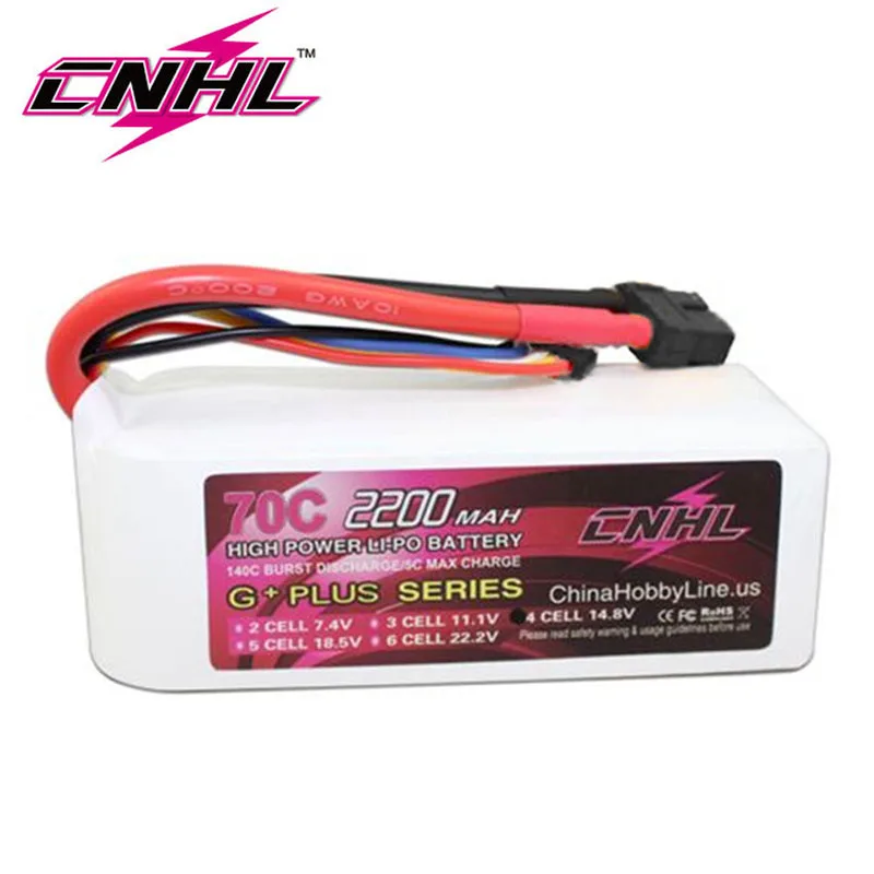 2 шт. литий полимерная батарея CNHL G + PLUS 2200 мАч 14 8 в 70C|packing package|packinghobby hydraulics |