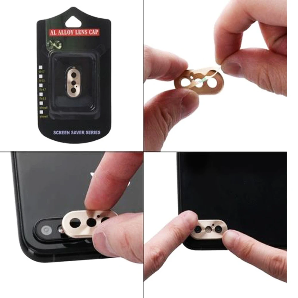 

Sinbeda Metal Rear Camera Cover For Huawei P20 Lite / Mate 20 Camera Lens Case Guard Circle Case Cover Ring Bumper Protection