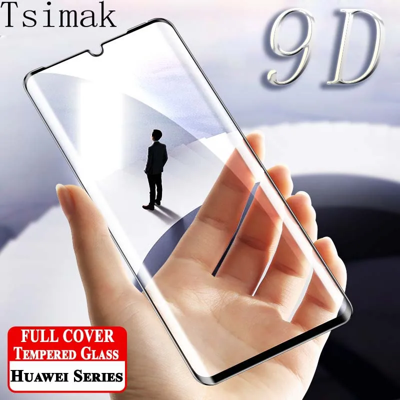 

Tempered Glass For Huawei P20 Pro Mate 10 20 Lite Honor 7X 8A 8C 8X Max Screen Protector 9D Full Cover Glue Guard Glass Film