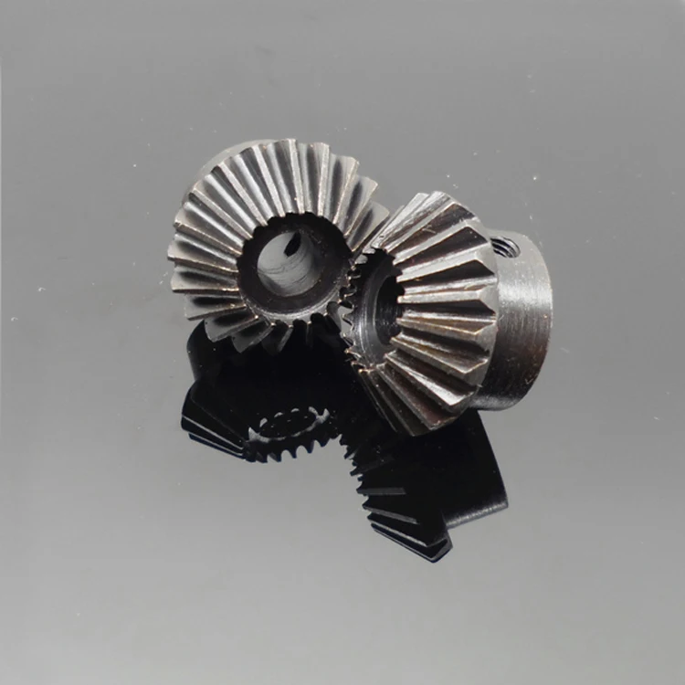 

2PCS 1 Modulus Bevel Gear Hole Diameter 5mm 6mm 90 Degree Drive Commutation Steel Gears 20T Teeth DIY Toys Parts 21mm Gear
