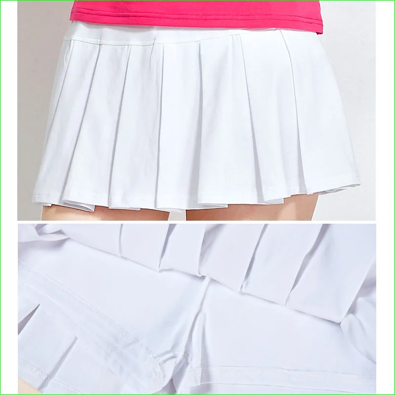 Теннисные костюмы для бадминтона с рубашкой поло и нижним платьем для женщин