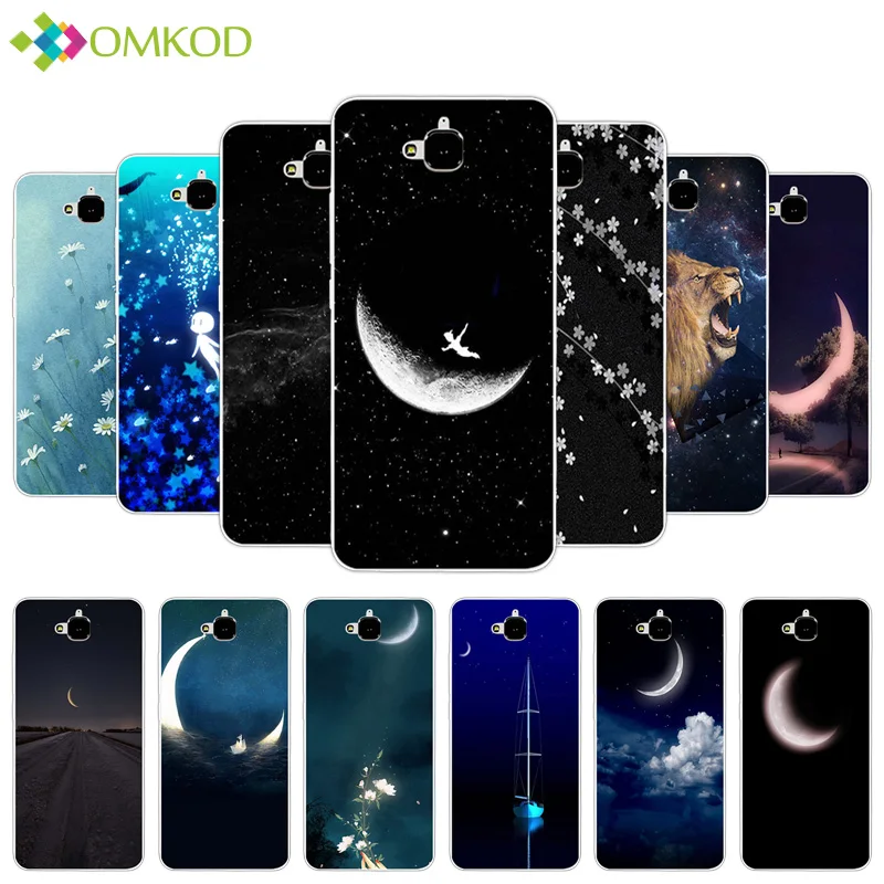 

For Huawei Honor 4C Pro TIT-AL00 Y6 Pro TIT-L01 Soft TPU for Enjoy 5 Honor Holly 2 Plus Meniscus Cover For Huawei Honor Play 5X