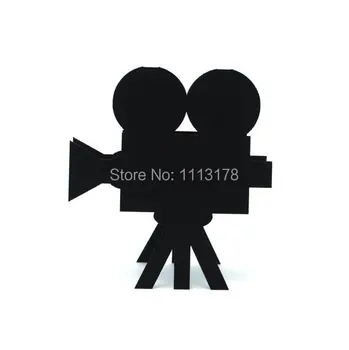

Movie Camera Place Cards - Camera, Wedding Place Cards, Movie Film, Wedding Seating Card, Escort Cards