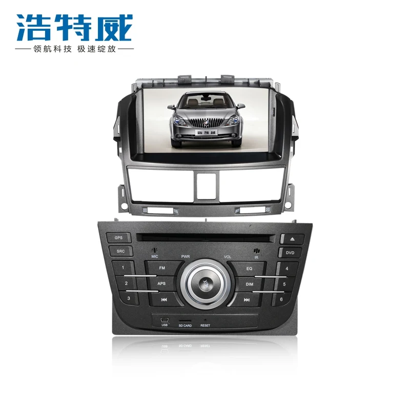 Sale Free shipping car radio gps for Regal 2014 with steering wheel control, rear view camera input 2