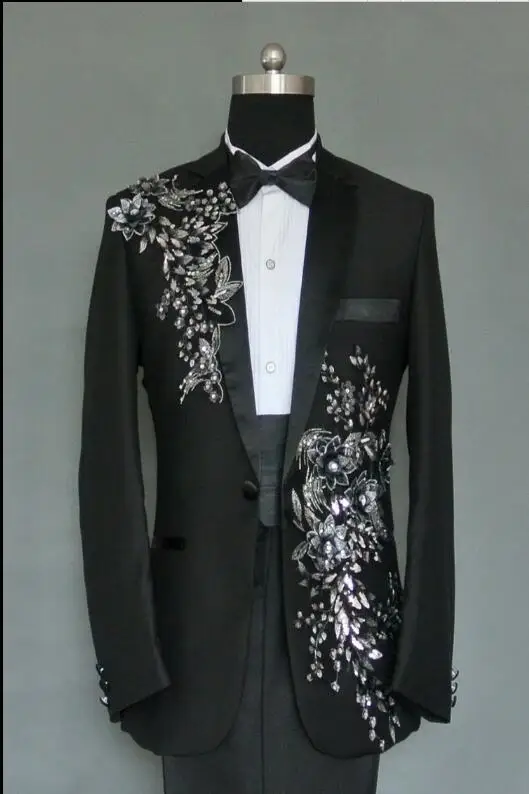 正規輸入代理店品 S Xxxl 16新メンズ服ファッションpailletteのスーツの男性セット男性の結婚式フォーマルドレス スーツ ズボン ガードル ネクタイ 専門 店 Ongoing Southloopmarket Com