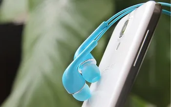 

3.5mm colorful Flat in-ear Earphone headphone with Mic and Remote Volume Control For SAMSUNG GALAXY S3S4 Note 3 without logo