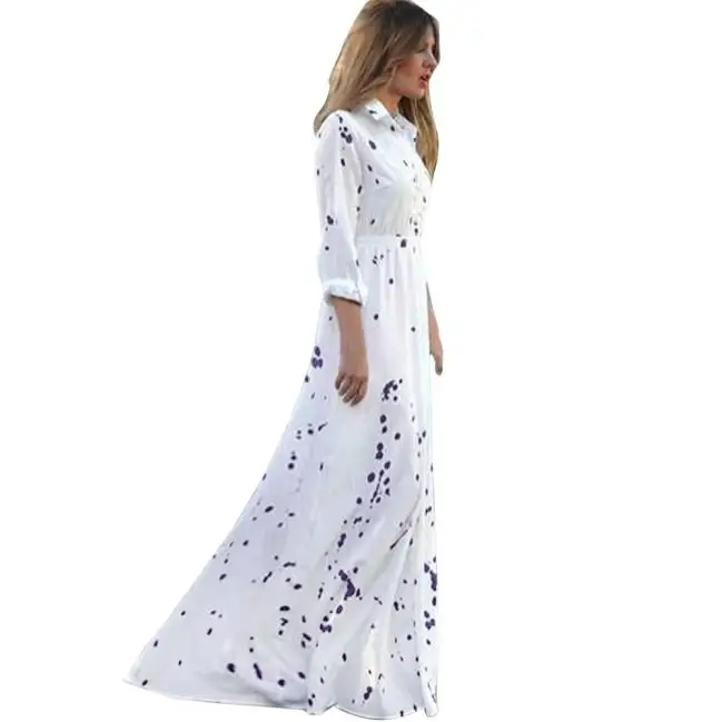 

Women Sexy Summer Boho Evening Party Long Beach Dress Chiffon W510
