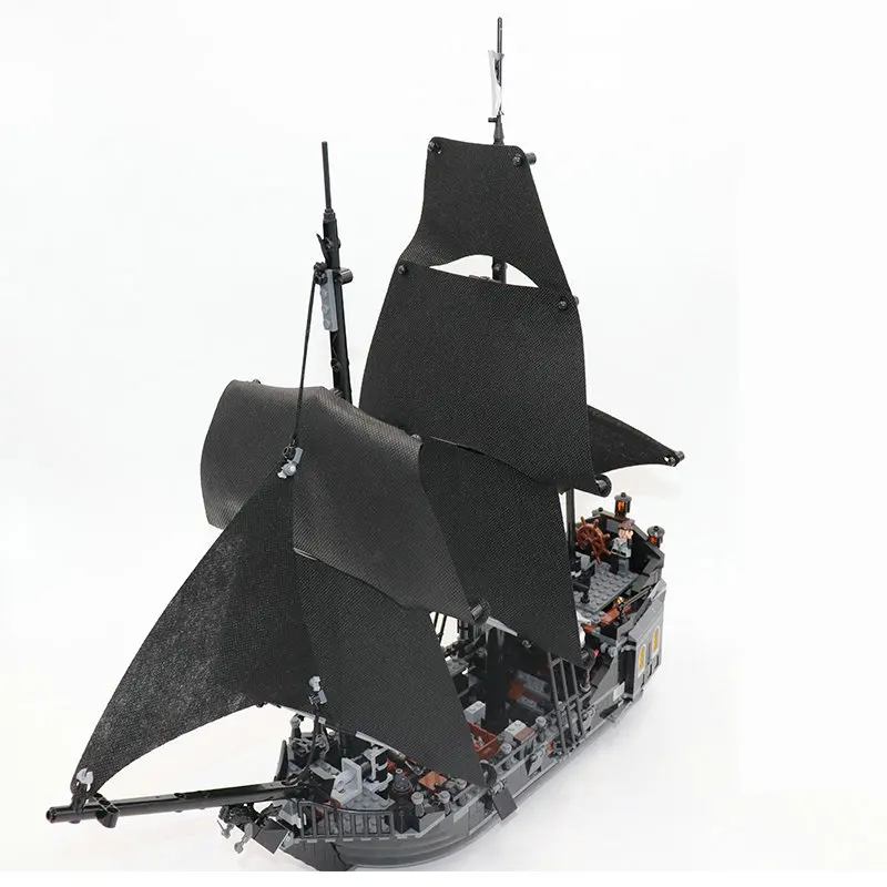 Lepinblcoks Пираты Карибы корабль 16006 16009 22001 строительные блоки игрушки Кирпичи совместимы с 4195 4184 16016 подарок