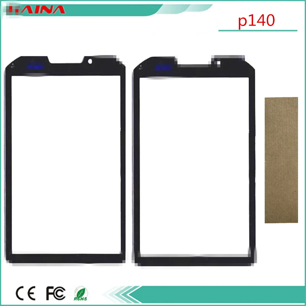 

High Quality For Dexp Ixion P140 Touch Screen Digitizer Panel Black Color With Tape 1PC /Lot