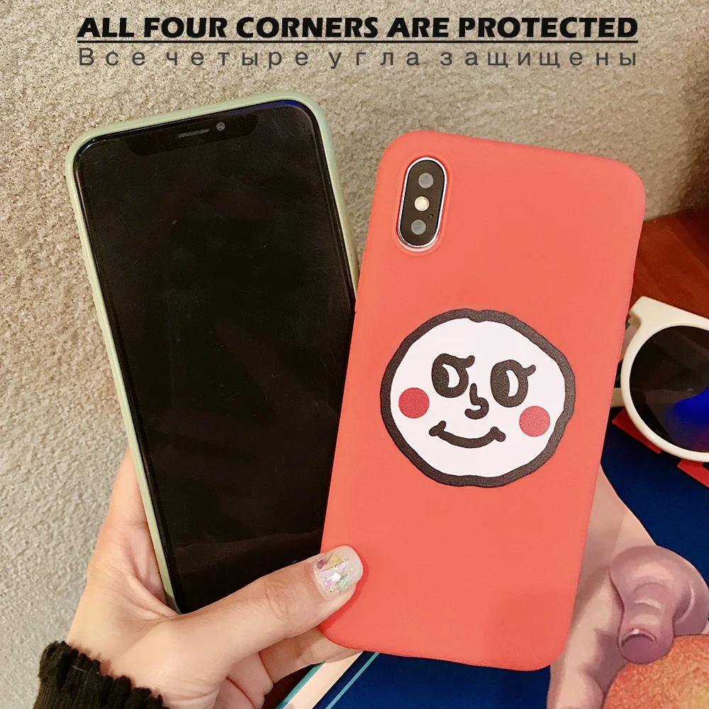 KIPX1076C_2_JONSNOW Couples Style Soft Case for iPhone 7 8 6S 6 Plus Silicone Case for iPhone X XR XS Max Cartoon Painted Back Cover