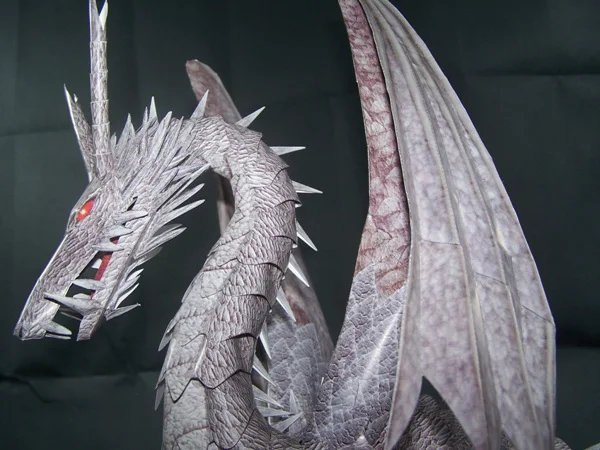 Сказки из Earthsea dragon 3D головоломка бумажная модель DIY papercraft обучающие игрушки для