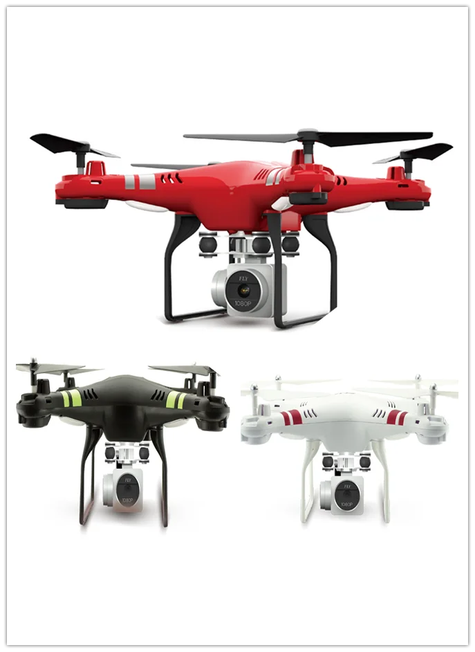 

2.4G Altitude Hold HD Camera Quadcopter RC Drone 2MP WiFi FPV Helicopter Hover