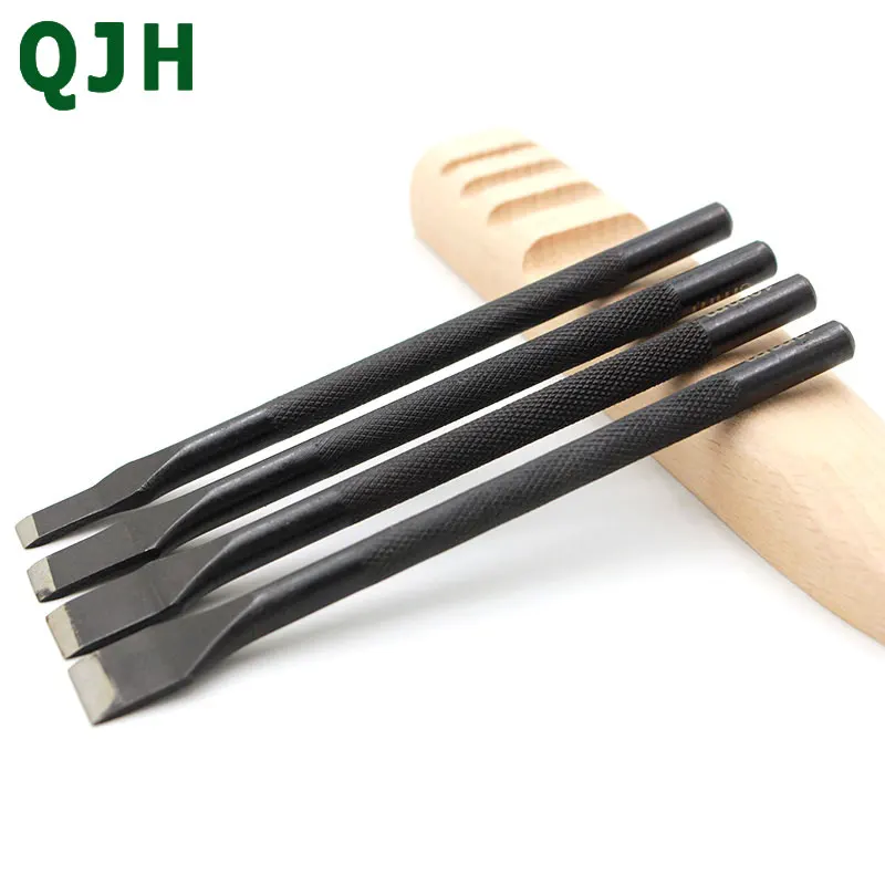 3/5/6/8/10/12mm Leathercraft Tool Slot Punches Flat Tip Straight Punch