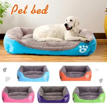 

S-3XL Pet Dog Bed House Waterproof Liner Breathable Cotton Long Lounge Dog Beds For Medium Large Dogs Cama Perro Free Shipping