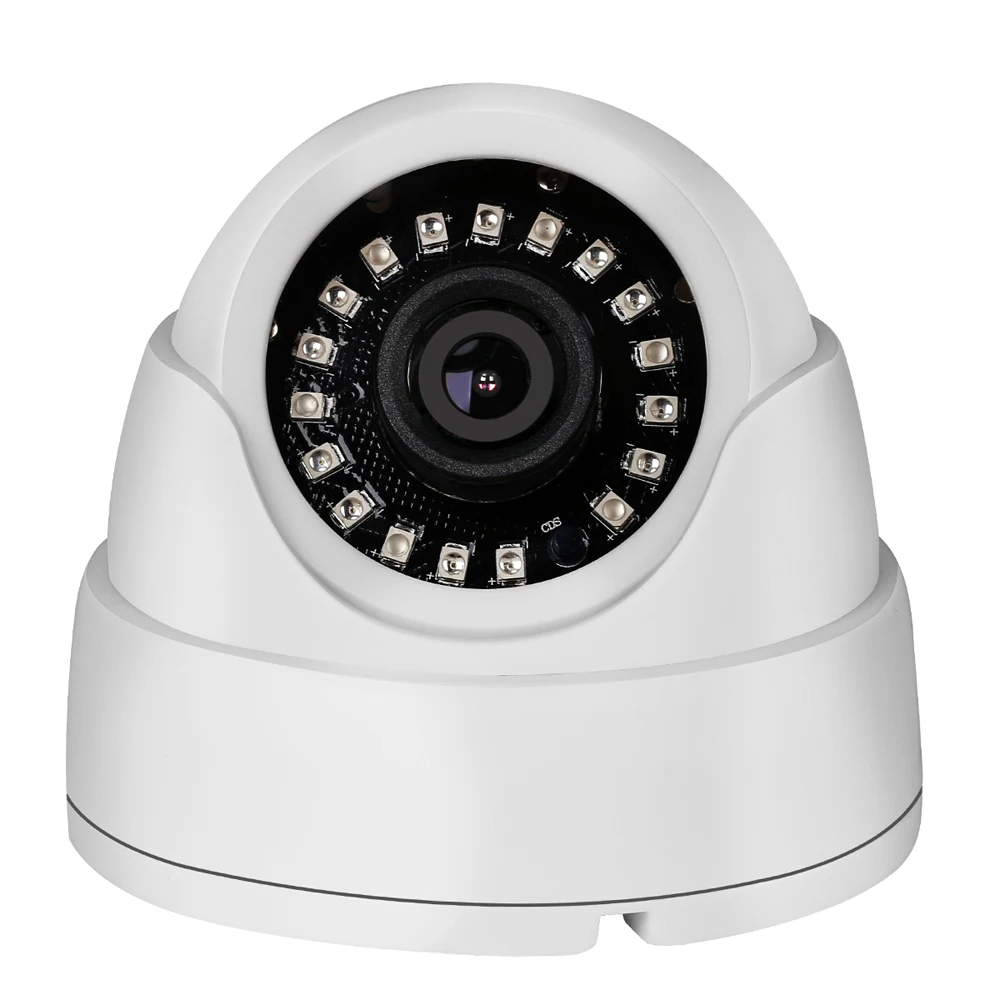 

1080P 2MP 2.8mm Lens Indoor Dome IP Camera HI3518E 15fps Surveillance Camera ONVIF Motion Detection Email Alert XMeye