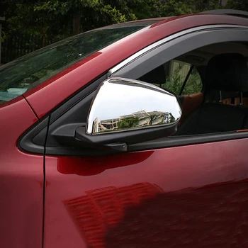 

For Chevrolet Equinox 2017 2018 accessories Car styling ABS Plastic Chrome Car rearview mirror Cover Trim 2pcs