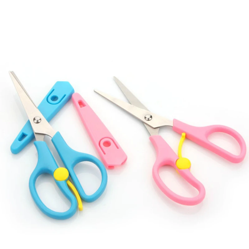 ZtDpLsd Scissors Stationery Children Primary School Students Art Safety