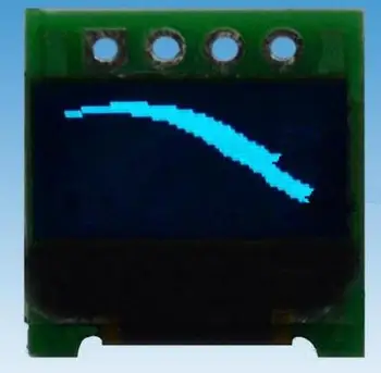 

0.49 inch 4P COG Blue OLED Module SSD1306 Drive IC 64*32 I2C Interface 3V