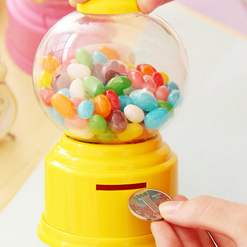 Funny Snack Dispenser Candy Sweet Nut Gumball Dispensing Machine Kids Gift HM 