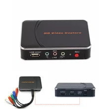 Chycet Ezcap280 HD Video Game Capture 1080P HDMI / YPbPr Recorder into USB Disk For DVD Player For Xbox 360/One For PS3 For PS4