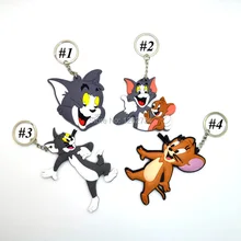 EMS 200/лот 4 стиля Том и Джерри брелок фигурки игрушки новые