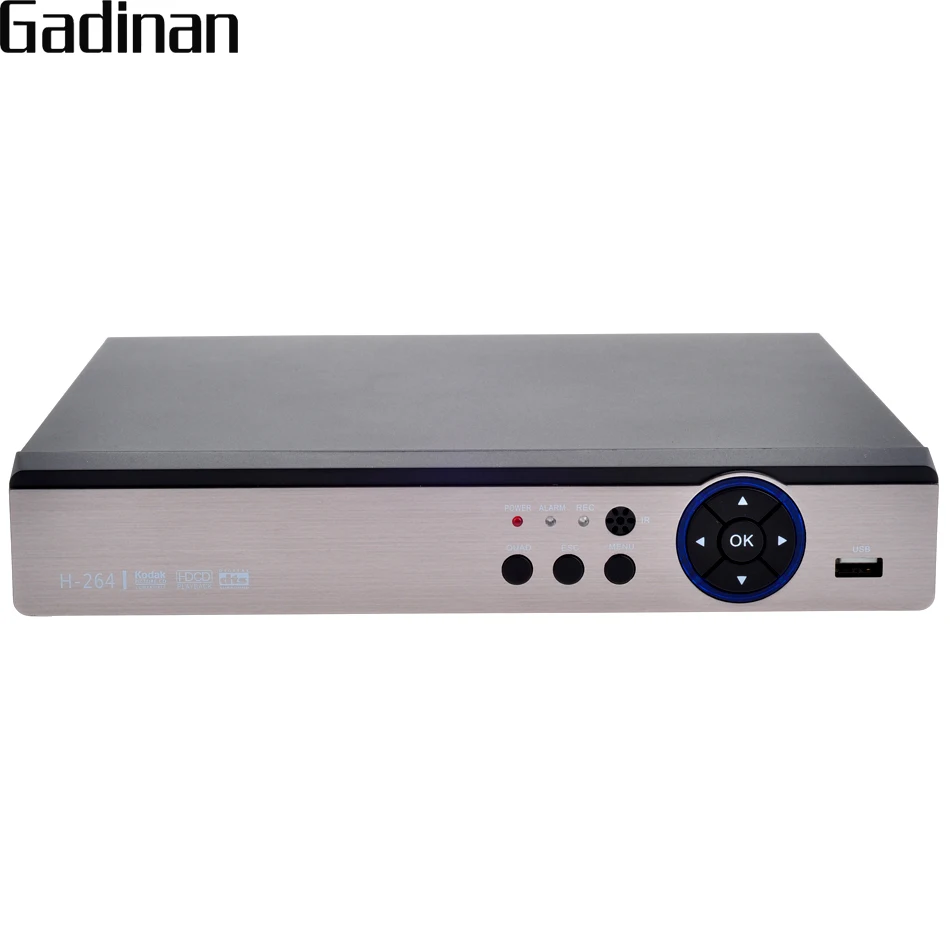 

GADINAN 5 IN 1 AHD/CVI/TVI/CVBS/NVR 4CH 4MP/Pure:16Ch 1080P Security Hybrid:2CH AHD 4MP+2CH IP 4MP DVR Video Recorder Onvif P2P
