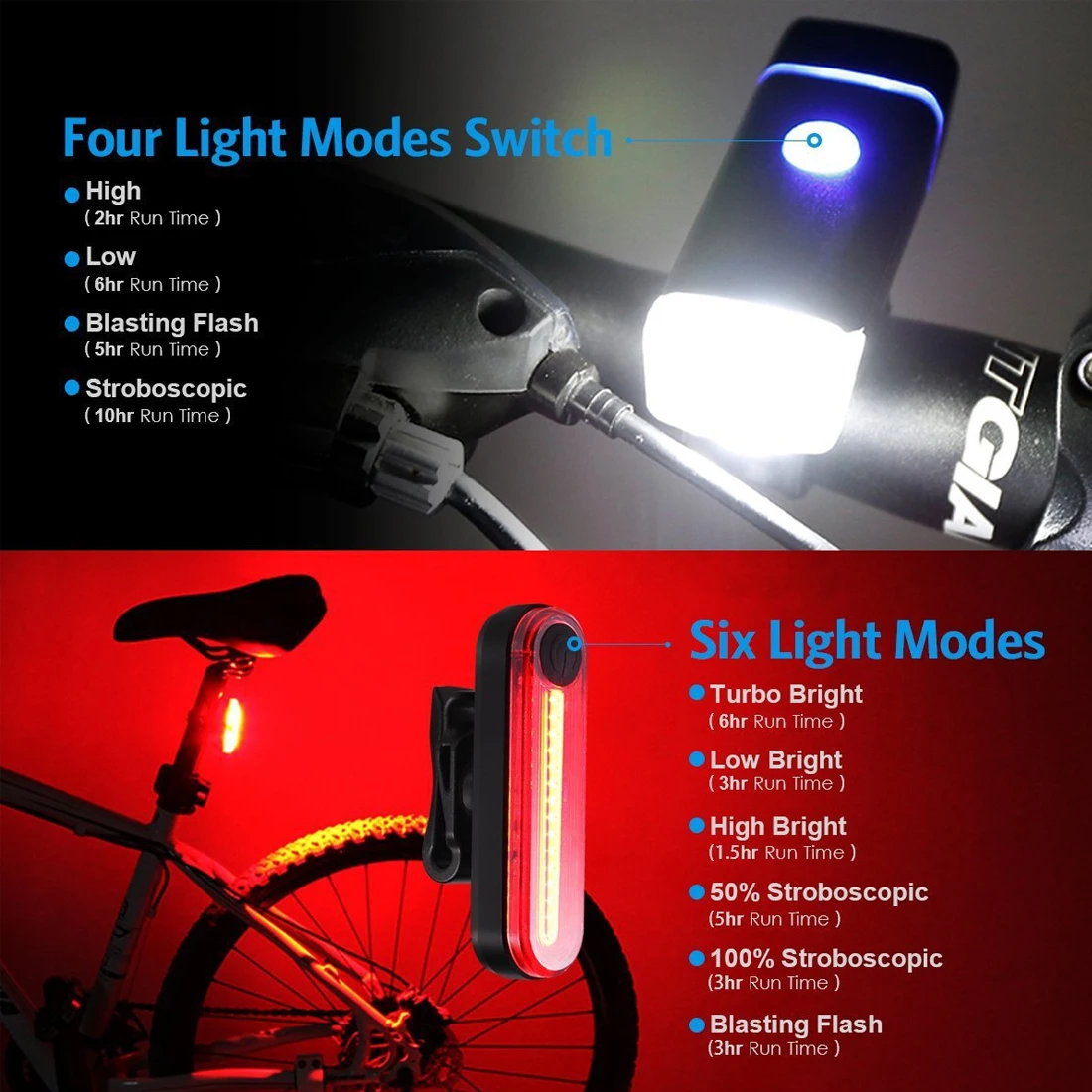 Велосипедный фонарь Новое Поступление Велосипедный фонарик USB заряжаемый светодиодный фонарь задний габаритный фонарь