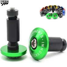 Универсальный руль мотоцикла CNC алюминиевые ручки наконечники руля ручные ручки для KAWASAKI Z1000 Ninja1000 ER-6N Z800 RR6 R3