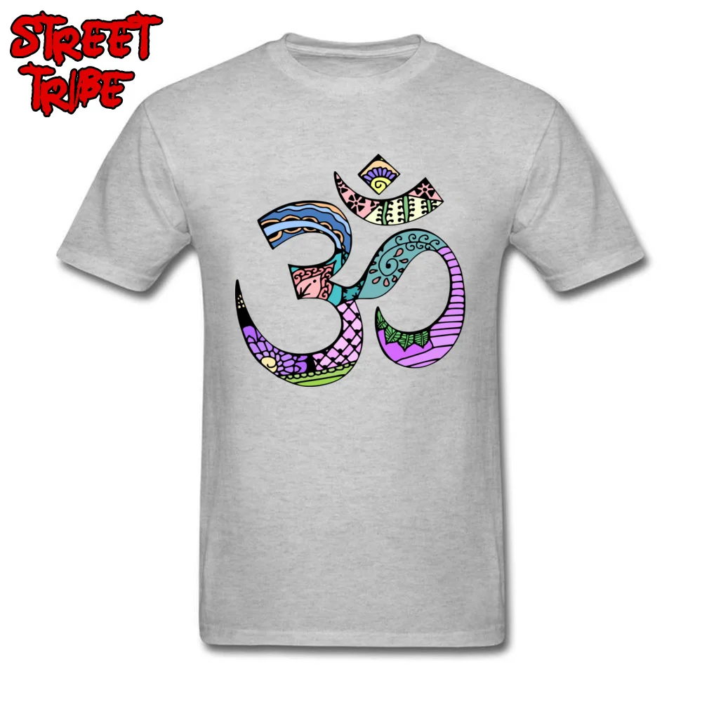 Classic Mens T-shirts Ohm Printed On Tees Cotton Short Sleeve Unique Tops & Tees O-Neck Free Shipping Ohm grey