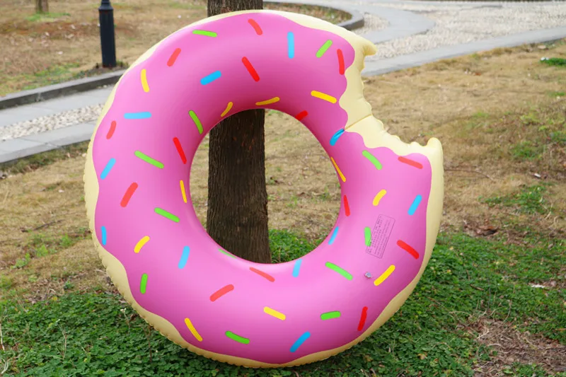 Все размеры сладкое десертное огромный надувной бассейн для взрослых супер большой Гигантский Пончик Бассейн надувной спасательный круг кольцо Горячая