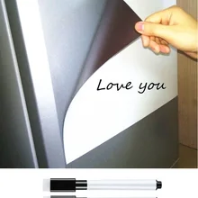 A3 размер мягкая стираемая магнитная доска для холодильника Магнитная маркерная ручка для дома кухня магнит для письма доска для сообщений белые доски