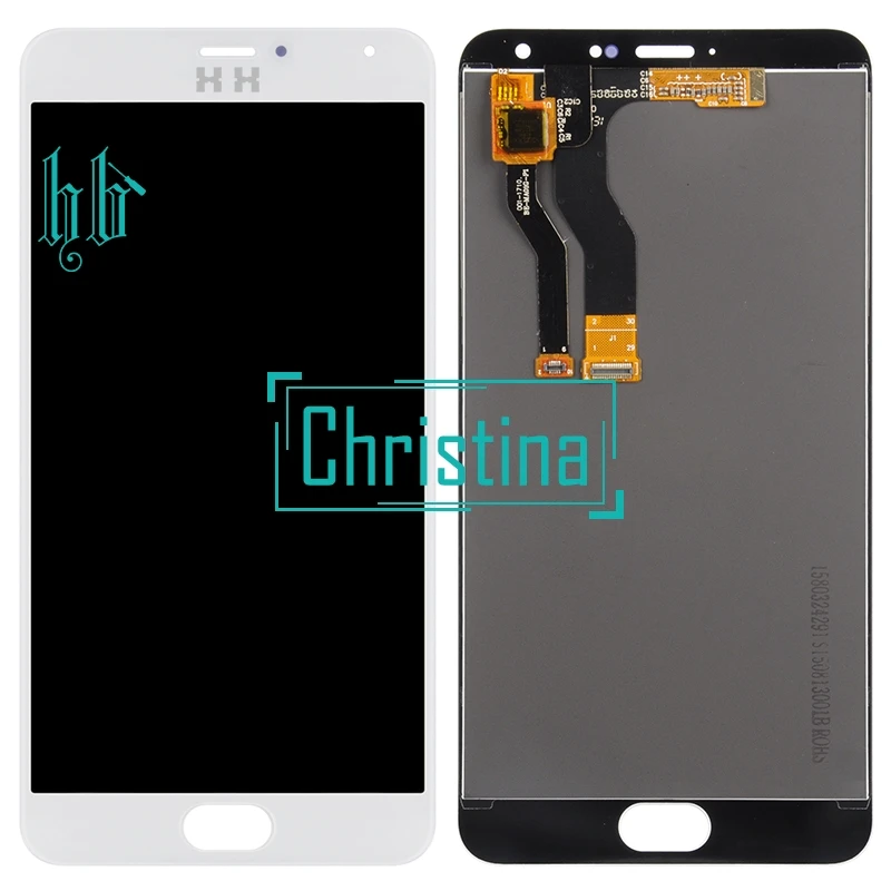 

HH M1 metal For Mei zu M1 Metal LCD Display Touch Screen Digitizer Assembly Replacement for Meilan M1 Metal Cell Phone Parts