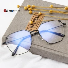 Samjune новые модные роскошные очки прозрачные женские круглые очки Ретро винтажные очки для чтения близорукость оправа Oculos De