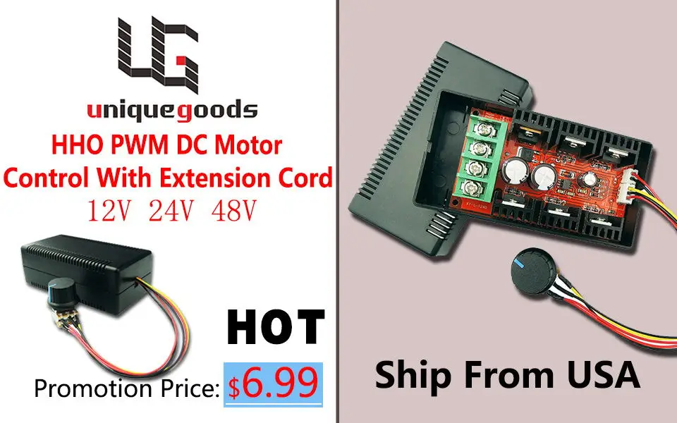 pwm dc motor control