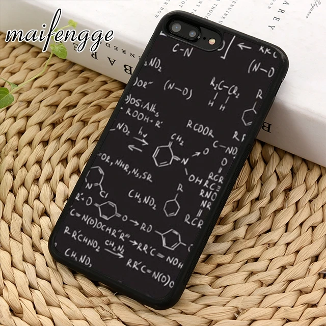 

maifengge Science Math physics formula pattern phone Case cover For iPhone 6 6S 7 8 X XR XS max 5S Samsung S6 S7 edge S8 S9 Plus
