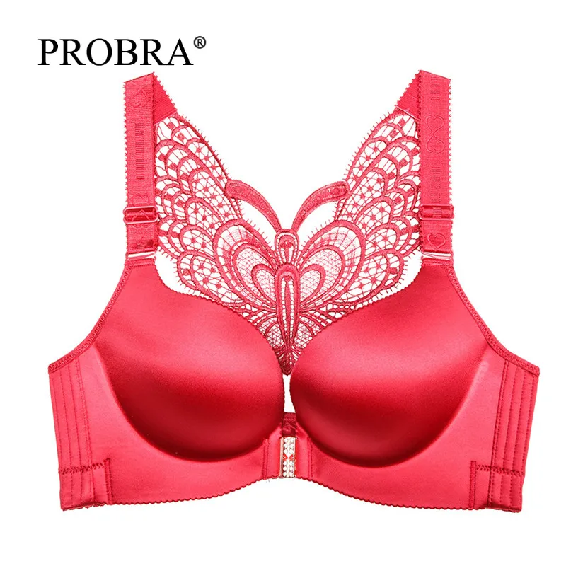

Lace Bow Back Bras Sexy Women Underwear Prevent Sagging Breast Plus Size Fashion Lady Bras for Nursing lactancia Lingerie 2019