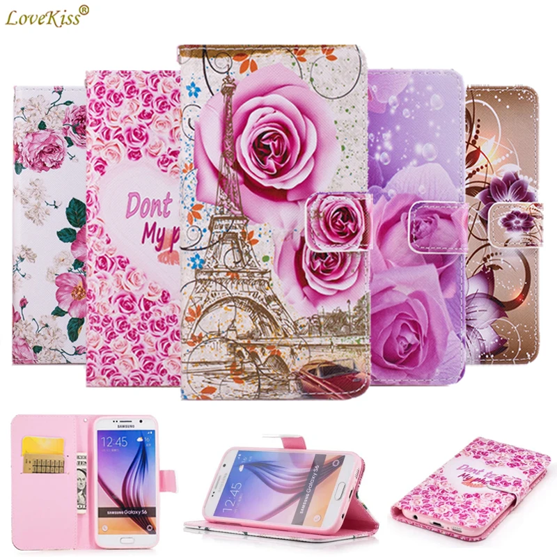 

Leather Flip Case For Samsung Galaxy S3 S4 S5 Mini S6 S7 Edge S8 S9 Plus A3 A5 A7 J3 J7 J5 2017 A8 Plus 2018 Wallet Cover Shell