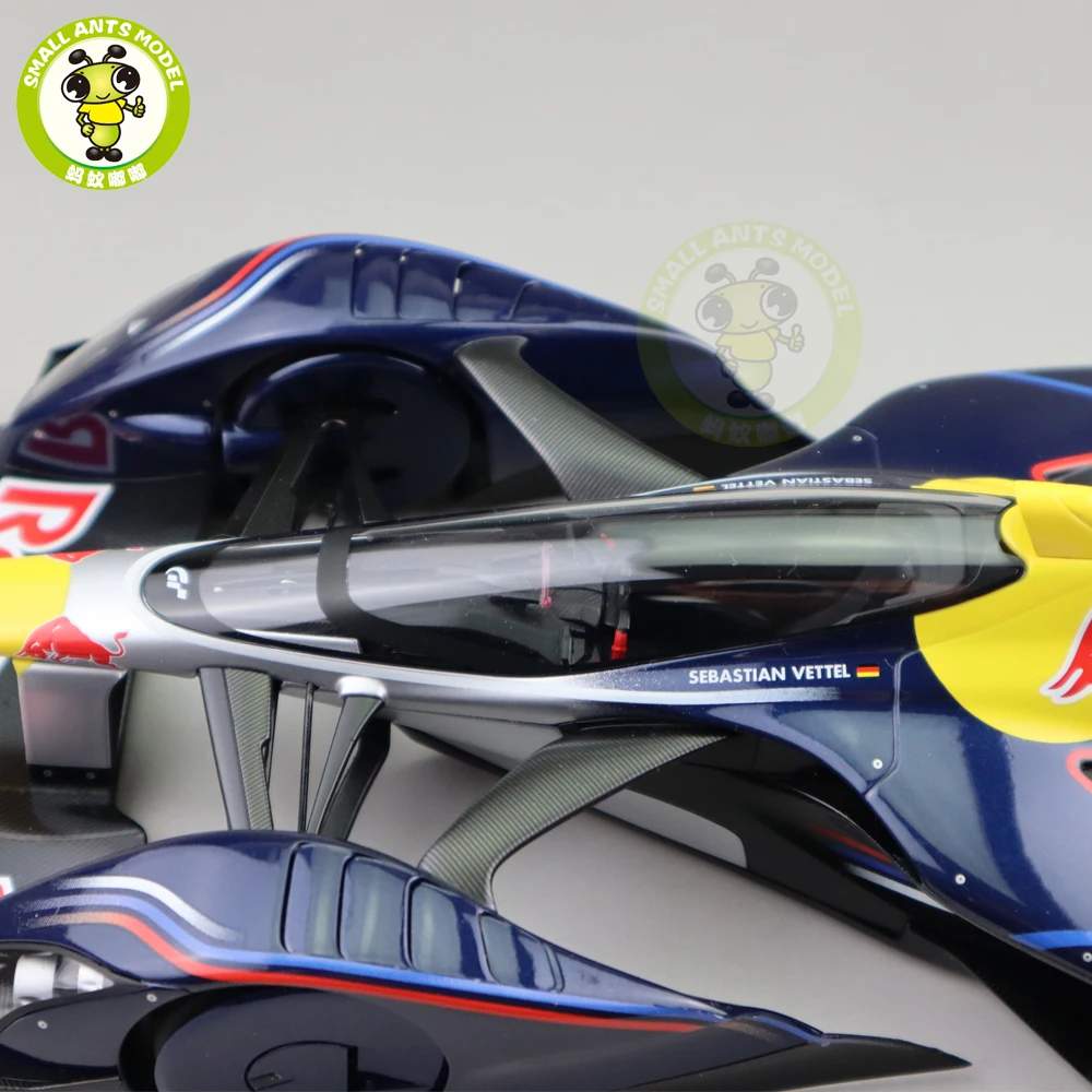 1/18 AUTOART 18118 RED BULL X2014 Вентилятор Автомобиль Себастиан веттел Модель автомобиля игрушки детские подарки коллекция