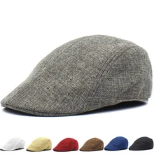 Mesh Beret Men and Women Retro Duck Tongue Cap Summer Air-permeable Outdoor Sunshade Cap Forward Cap Old Man's Cap