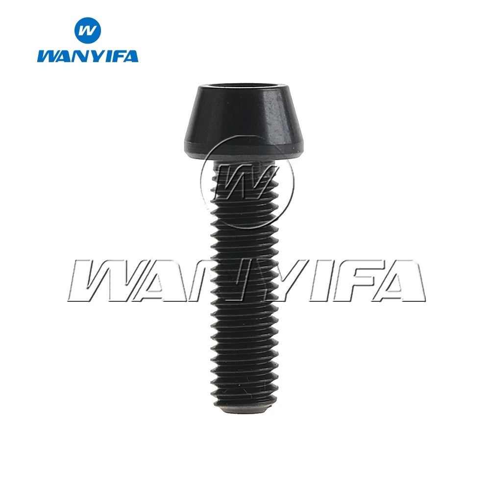 Титановый болт Wanyifa M5 x 9 16 18 20 25 30 35 40 45 50 55 60 мм шестигранный ключ коническая