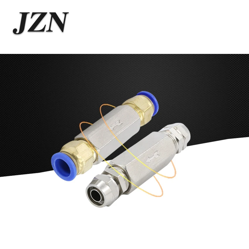 Пневматический односторонний клапан воздушный компрессор воздушный регулирующий клапан обратный газовый одиночный воздушный шарнир