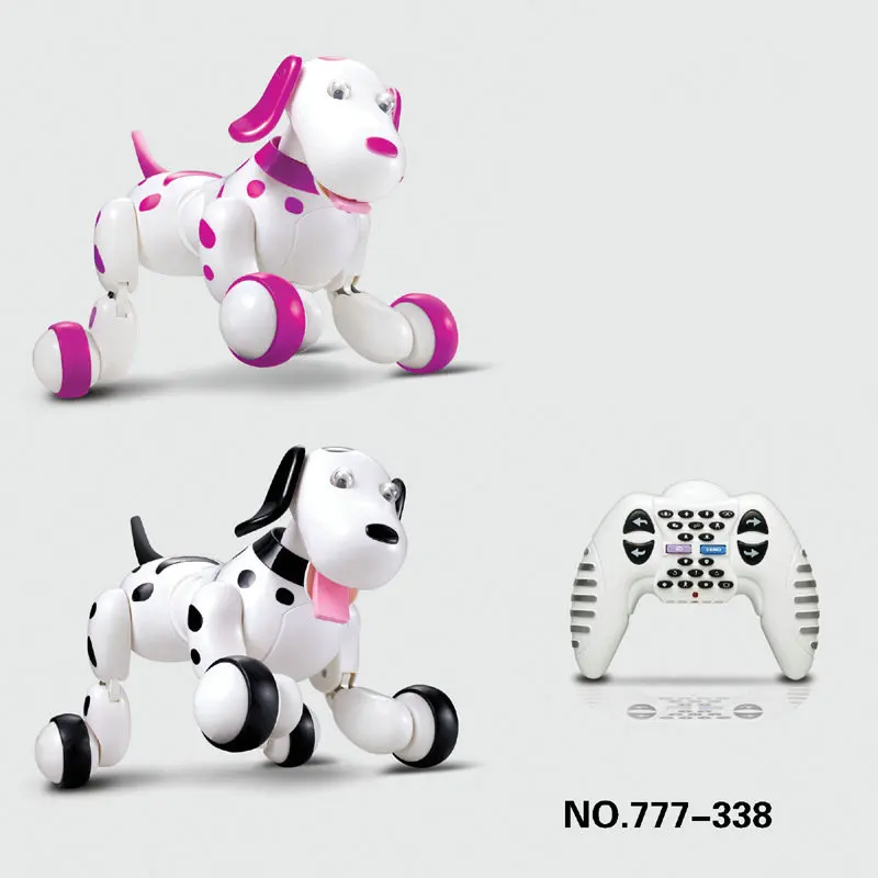 

Cute kids intelligent dog Robot RC Electric Remote Control 2.4 G Pet dogs dancing light walk Multifunctional toys