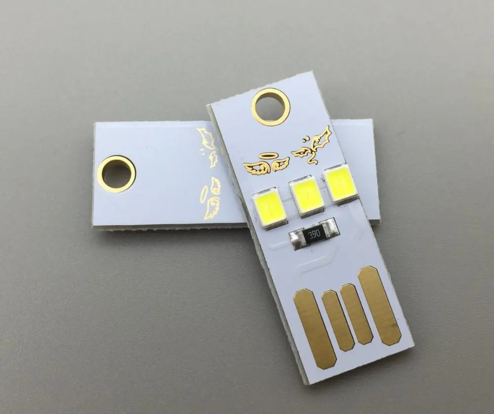 

5PCS USB light amount of keyboard light Camping lamp Ultra-small ultra-thin mini USB light mobile power supply USB light
