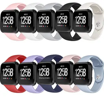 

Band For Fitbit Versa Strap Reverse Watch Replacement Bracelet for Fi tbit Versa Lite strap Silicone Buckle Smartwatch Wrist