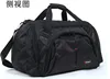 New 2016 Fashion Waterproof Nylon Men Travel Bags Large Luggage Bag Men Duffel Bag for travel weekend bag Overnight Big Black ► Photo 2/6