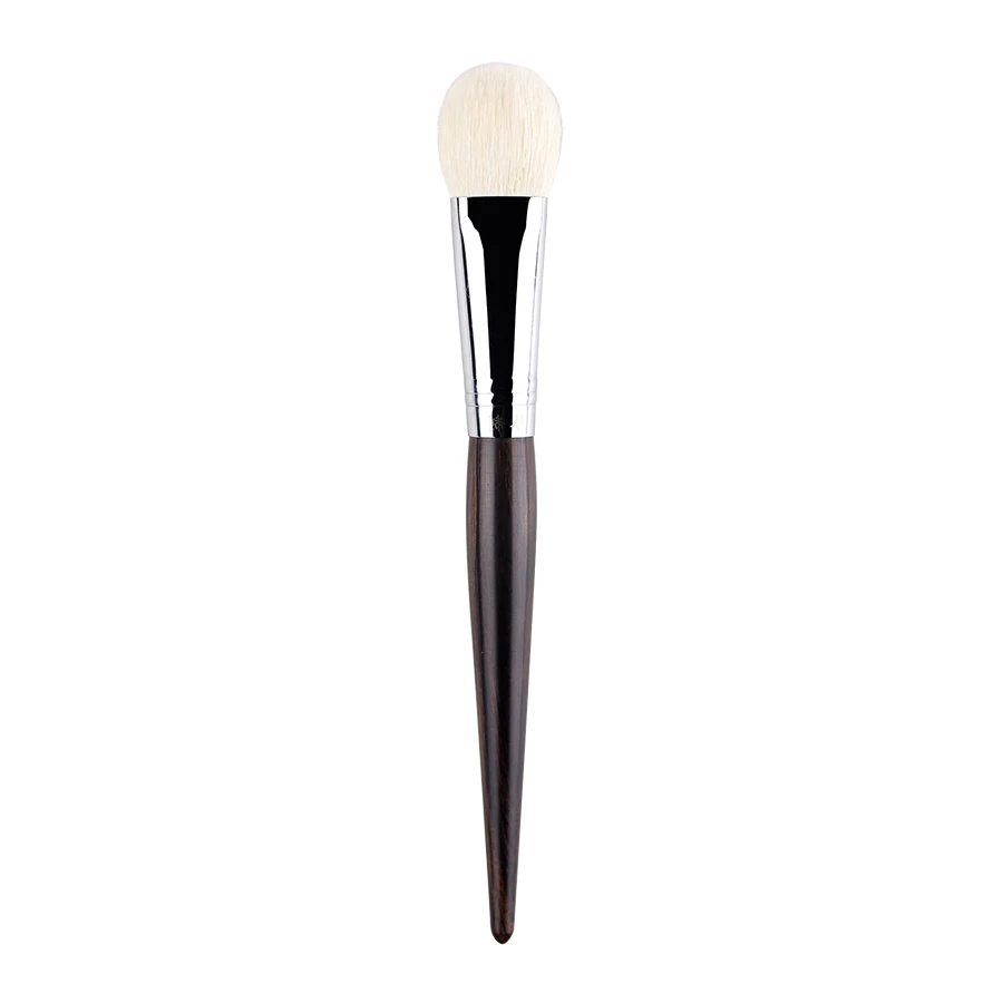 

G034 Professional Makeup Brushes Soft Sokouhou Goat Hair Foundation Brush Ebony Handle pincel maquiagem Make Up Brush