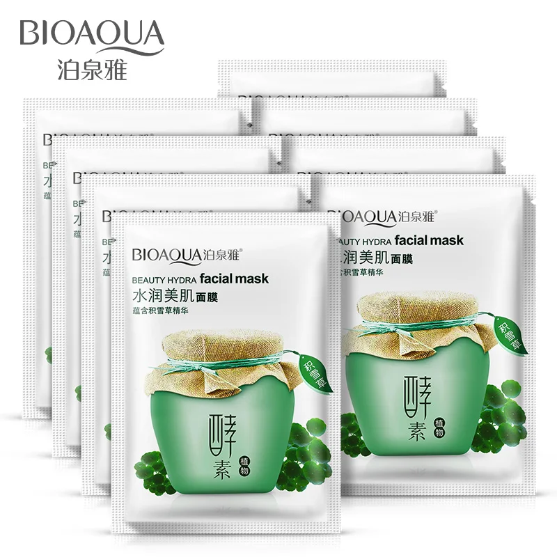 

Bioaqua Enzymes face mask Centella Asiatica Plant Moisturizing Skin for Face Masks Beauty Skin Care Facial Mask