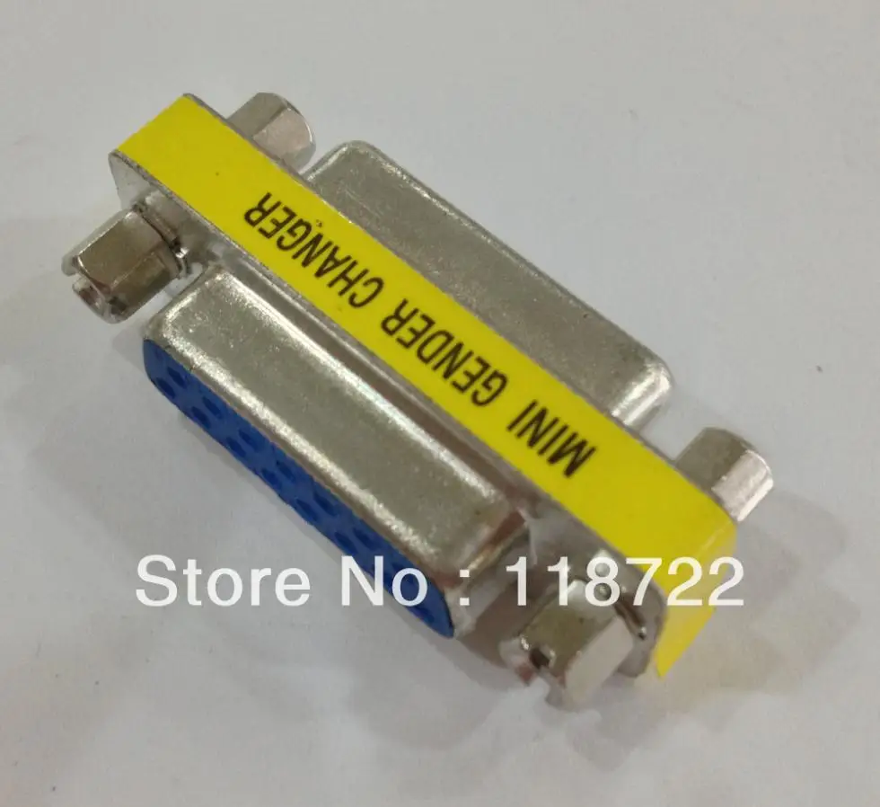 

D-SUB MINI GENDER CHANGER 2 row DB15 Male to DB15 male Adapter