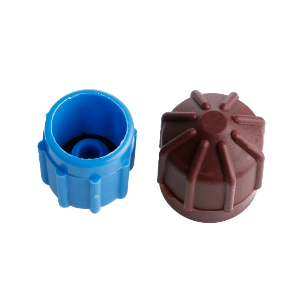 New 2pcs R134a Auto AC A/C Valve Cap Refrigerant High/Low Voltage Dust Cover | Автомобили и мотоциклы